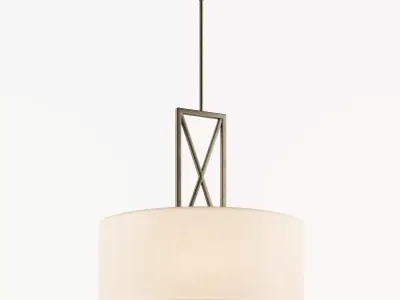 Harvard Court Bronze 3D model