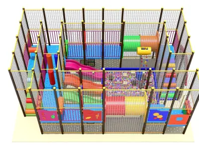 Indoor Playground 3D model