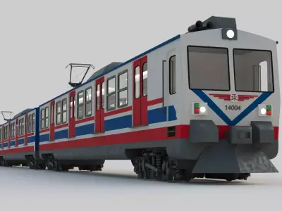 TCDD 14000 Train 3D model