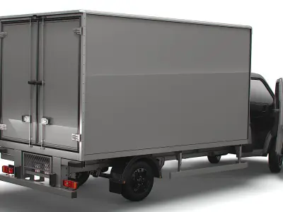 RAM Promaster Box HQInterior 4300WB 2023 3D model