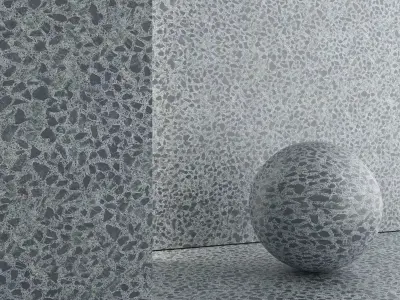 Terrazzo Material and Tile - Set 06 Texture