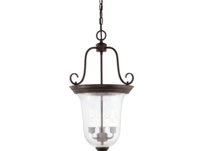 Cowger Lanterns Lights Foyer Pendant 3D model