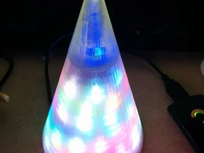 BlinkyTape Cone Defuser Free 3D print model