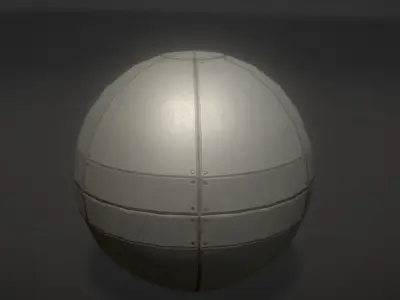 Sphere Bot Collection  Low-poly 3D model