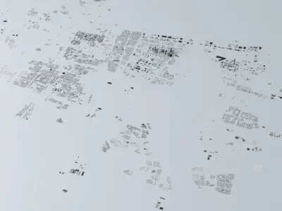 Suzhou Streets and Buildings 3D model