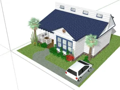 Creative Design-Holiday Cabin-048 3D model