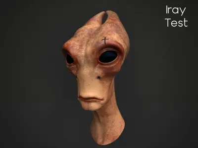 Alien from Mass Effect  3D model