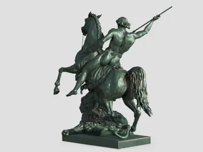  The Lion Fighter by Albert Wolff 