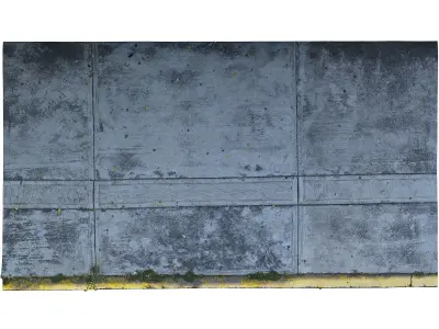 Mexico City Sidewalk  Low-poly 3D model