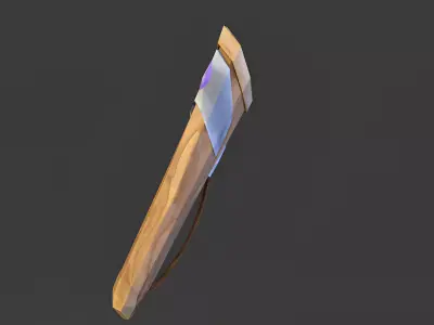 Elven Weapons Pack Low-poly 3D model