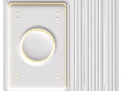 Modern ceiling RJ Easy Design 18 3D model