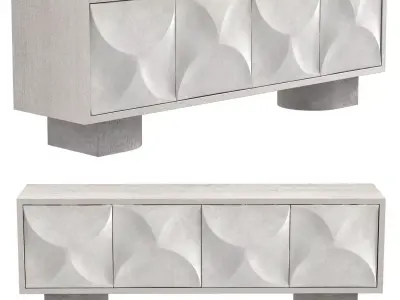 Bernhardt Interiors  Lunula Entertainment Credenza 3D model