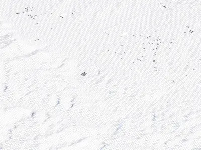 Ankang China City Landscape 3D Model 3D model