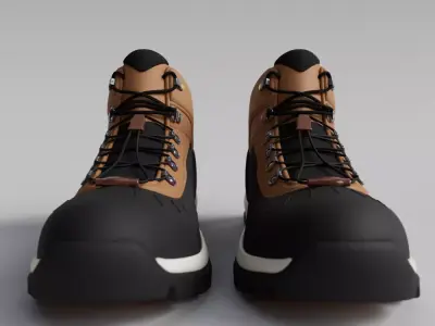 Winter boots 3D model