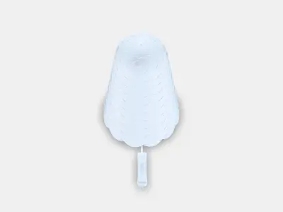 SOLBO LED table lamp Low-poly 3D model