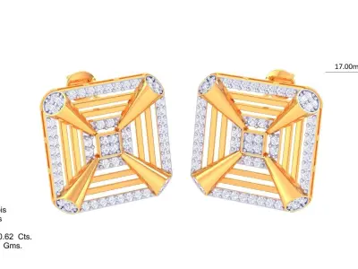 The Art of Dangle Earrings 3D print model