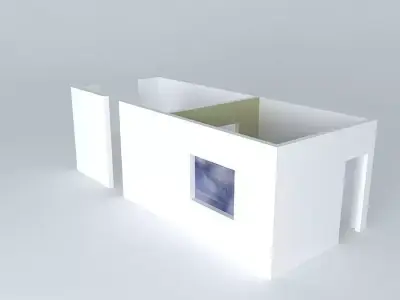 carol house with window Free 3D model