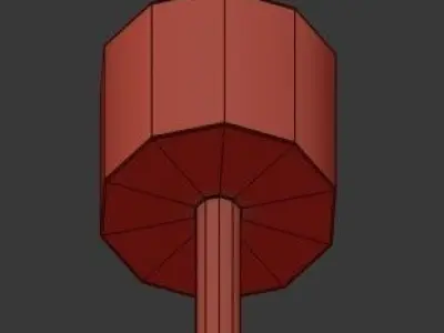 Untitled infinito led pendant light 3D model