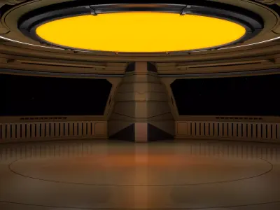 Sci Fi Room 3D model