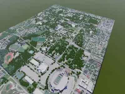 Indiana University 3D model