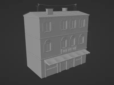 Italian house 3D model