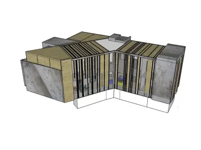 Health Center 3D model