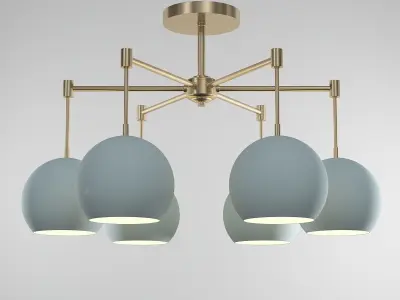 OST chandelier 3D model