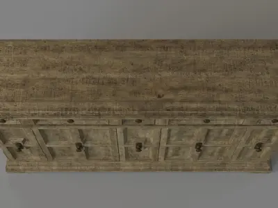 Dining Room La Grange Holman Buffet 3D model