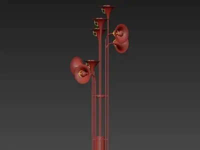 Delightfull street lamp - street lamp 3D model