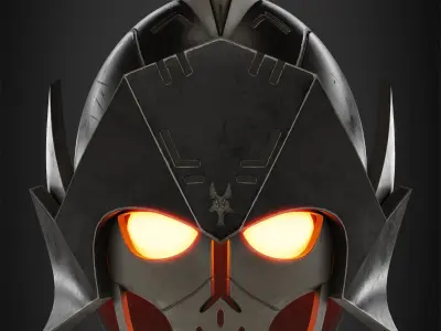 Star Wars Darth Bane Helmet for Cosplay 3D print model