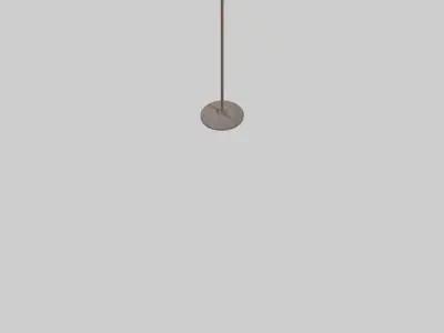 Floor lamp base model Low-poly 3D model