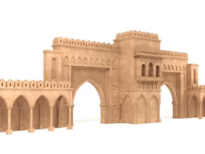 Palace Downtown Dubai 3D model