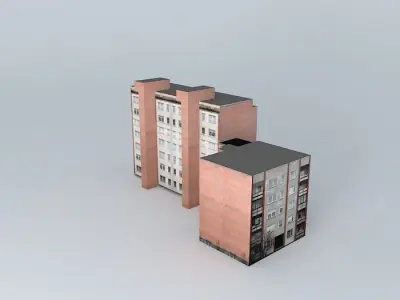 Riga killing 24 street  24 Free 3D model