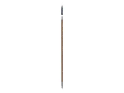 Roman Soldier Spear Low-poly 3D model