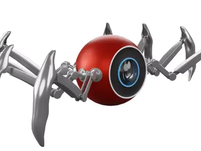 Mechanical Crab 3D model