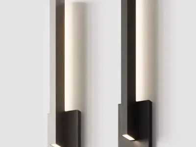West Elm Thin Modern Sconce 3D model