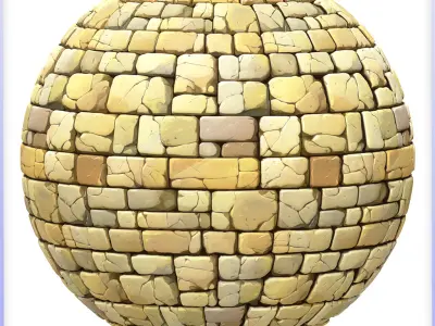 Stylized Wall Seamless Texture Texture 29
