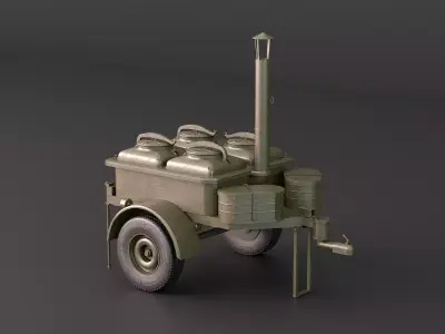 Field Kitchen 3D model