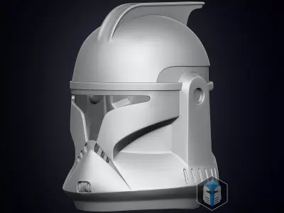 Phase 1 Clone Trooper Helmet 3D print model