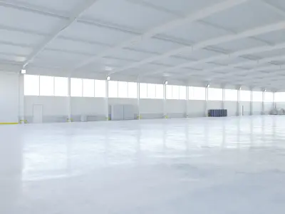 Warehouse Interior 5 Low-poly 3D model