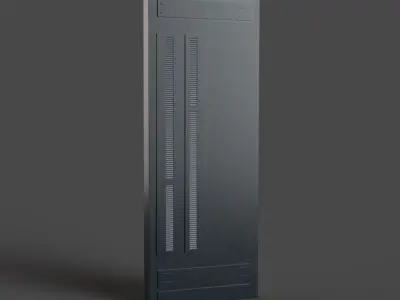 SciFi Wall Panels - 19 Parts - Walls and Details 3D model