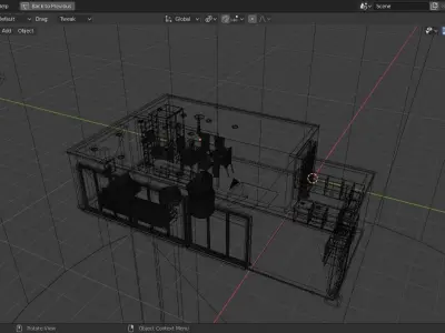 Contemporary Apartment 3D model