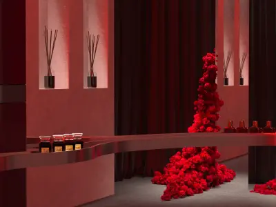 Perfume Entrance Project 3D model