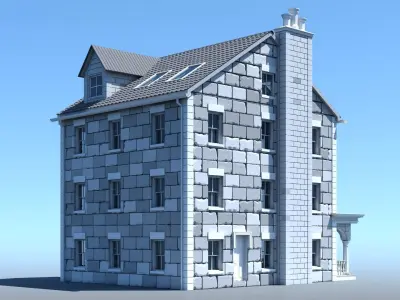 Mansion 04 3D model