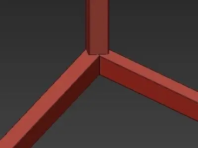 Sabine Floor Lamp Arteriors 3D model
