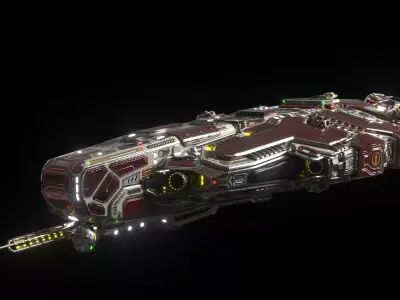 Imperial Corvette 3D model