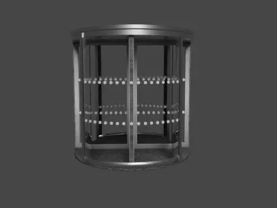 Revolving Door Free 3D model