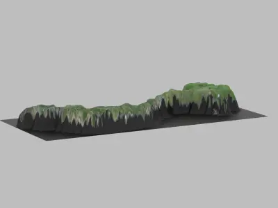 Vietnam Map Country Low-poly 3D model