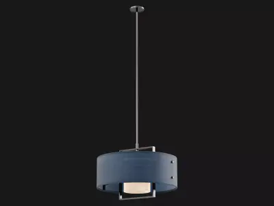 Minimal fabric Pendant 3D model