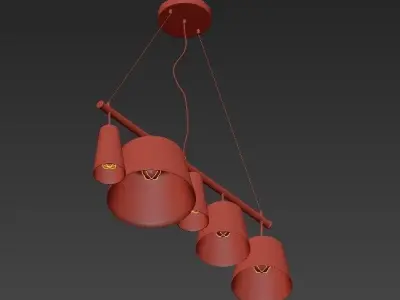 Lustr Parecchi Lime 3D model